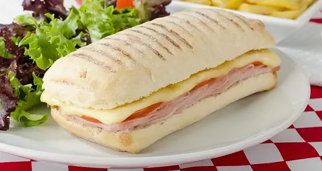 panini + jambon + fromage