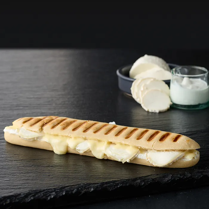 Sandwich + viande hachée + fromage