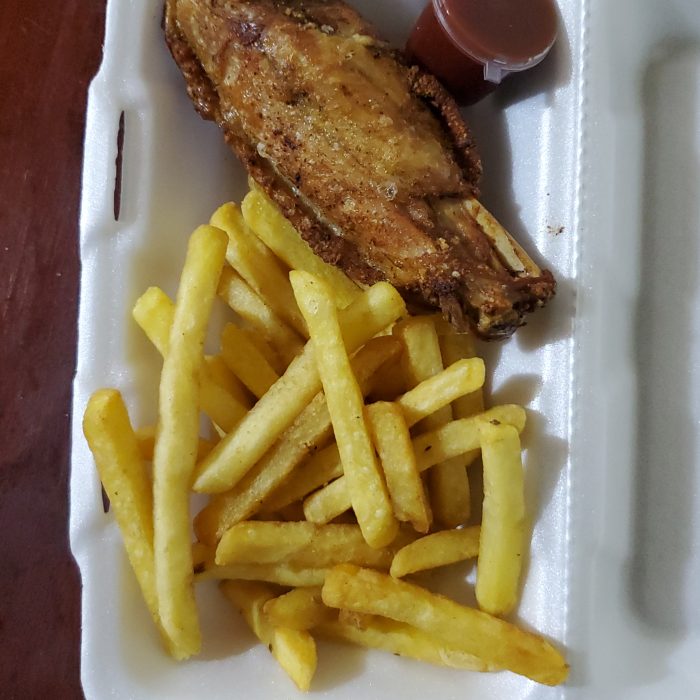 Portion frites + aileron