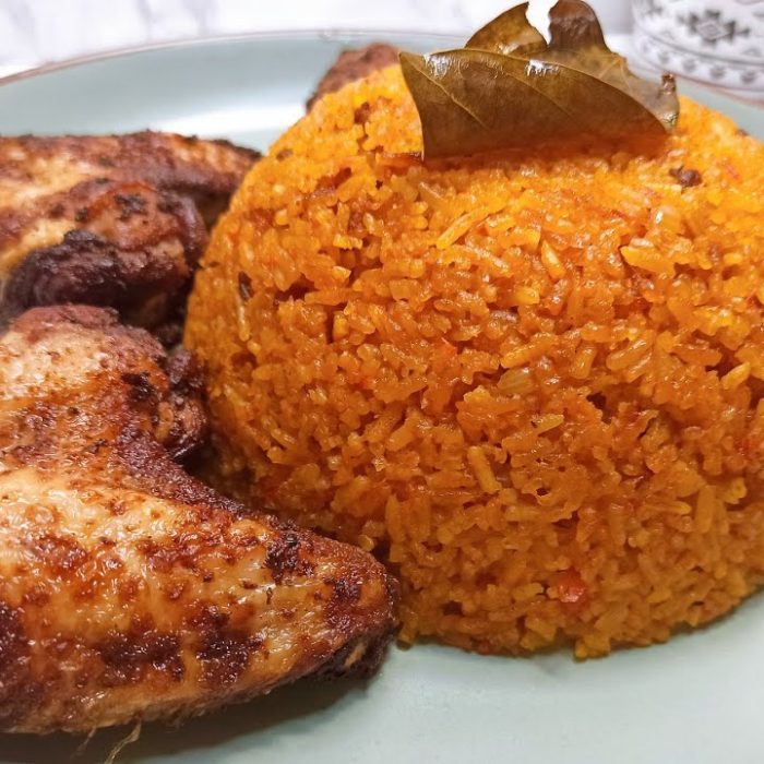 Riz + Poulet (3000f)